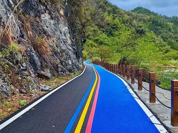余杭彩色沥青道路